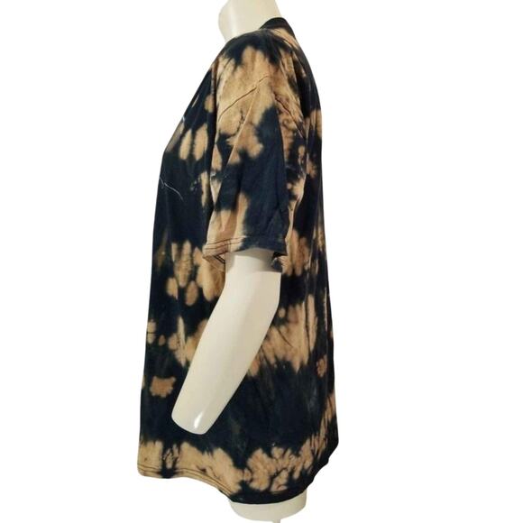 Justice League Tee t shirt Custom bleach Tie-dye Batman Men's XL - Picture 3 of 6